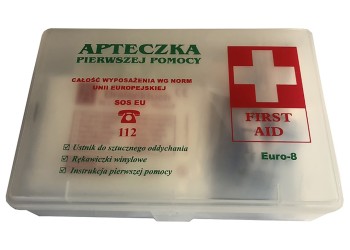 Amio - ΦΑΡΜΑΚΕΙΟ - ΚΙΤ ΠΡΩΤΩΝ ΒΟΗΘΕΙΩΝ EURO 8 – 1 ΤΕΜ. (G55780/AM)