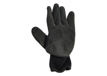 Amio - ΓΑΝΤΙΑ ΕΡΓΑΣΙΑΣ ΧΩΡΙΣ ΡΑΦΕΣ ΣΕ ΓΚΡΙ/ΜΑΥΡΟ ΧΡΩΜΑ - 1 ζευγάρι. (02047/AM)