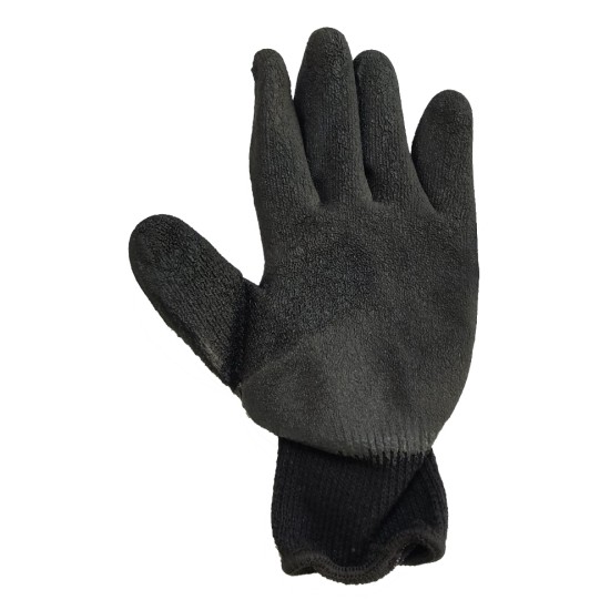 Amio - ΓΑΝΤΙΑ ΕΡΓΑΣΙΑΣ ΧΩΡΙΣ ΡΑΦΕΣ ΣΕ ΓΚΡΙ/ΜΑΥΡΟ ΧΡΩΜΑ - 1 ζευγάρι. (02047/AM)