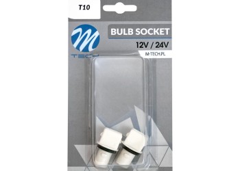 ΦΙΣΑ ΓΙΑ ΛΑΜΠΕΣ T10 W5W/W3W/W16W ME ΚΑΛΩΔΙΟ 15cm M-TECH - 2 ΤΕΜ.