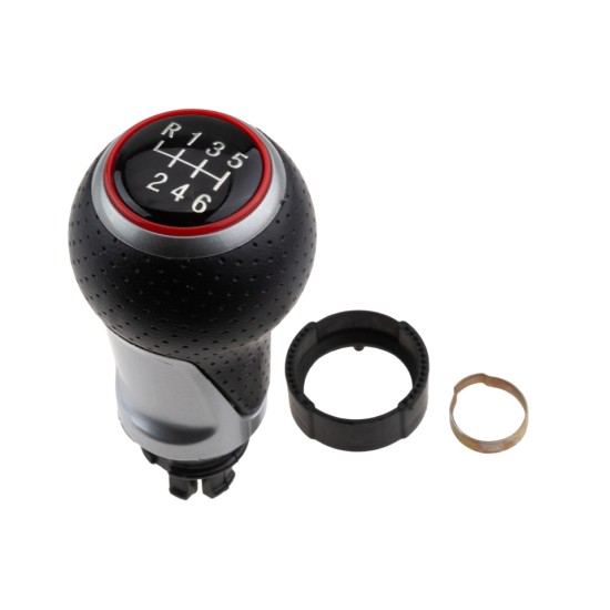 ΠΟΜΟΛΟ ΤΑΧΥΤΗΤΩΝ ΜΑΡΚΕ ΜΕ ΕΝΔΕΙΞΗ 6 ΤΑΧΥΤΗΤΩΝ ΜΑΥΡΟ ΜΕ ΚΟΚΚΙΝΟ ΓΙΑ AUDI A3 2003+ / A4 B8 2008+ / A5 2007+ / A6 2004+ / Q5 2008+ NTY - 1 ΤΕΜ.