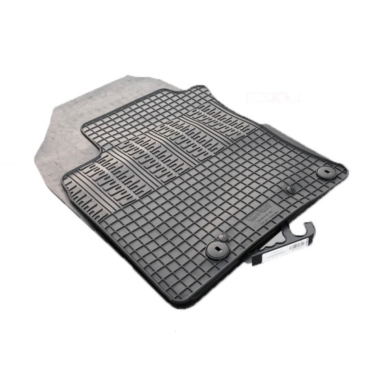 Cik - ΠΑΤΑΚΙΑ ΑΥΤΟΚΙΝΗΤΟΥ ΑΠΟ ΛΑΣΤΙΧΟ ΓΙΑ HYUNDAI i30 2017+ ΣΕ ΜΑΥΡΟ ΧΡΩΜΑ ΜΕ ΚΟΥΜΠΩΜΑΤΑ - 4 ΤΕΜ. (RM.HY.0011/CK)