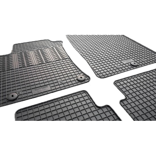 Cik - ΠΑΤΑΚΙΑ ΑΥΤΟΚΙΝΗΤΟΥ ΑΠΟ ΛΑΣΤΙΧΟ ΓΙΑ HYUNDAI i30 2017+ ΣΕ ΜΑΥΡΟ ΧΡΩΜΑ ΜΕ ΚΟΥΜΠΩΜΑΤΑ - 4 ΤΕΜ. (RM.HY.0011/CK)