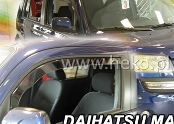 ΑΝΕΜΟΘΡΑΥΣΤΕΣ ΓΙΑ DAIHATSU MATERIA 5D 2006-2016 ΖΕΥΓΑΡΙ ΑΠΟ ΕΥΚΑΜΠΤΟ ΦΙΜΕ ΠΛΑΣΤΙΚΟ HEKO - 2 ΤΕΜ.