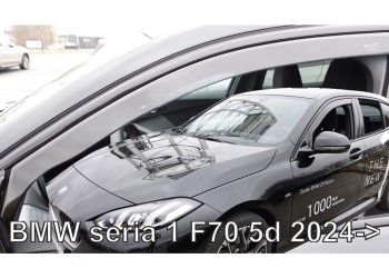ΑΝΕΜΟΘΡΑΥΣΤΕΣ ΓΙΑ BMW ΣΕΙΡΑ 1 F70 5D 2024+ ΣΕΤ ΑΥΤΟΚΙΝΗΤΟΥ ΑΠΟ ΕΥΚΑΜΠΤΟ ΦΙΜΕ ΠΛΑΣΤΙΚΟ HEKO - 4 ΤΕΜ