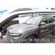 ΑΝΕΜΟΘΡΑΥΣΤΕΣ ΓΙΑ DACIA DUSTER 5D 2024+ ΣΕΤ ΑΥΤΟΚΙΝΗΤΟΥ ΑΠΟ ΕΥΚΑΜΠΤΟ ΦΙΜΕ ΠΛΑΣΤΙΚΟ HEKO - 4 ΤΕΜ