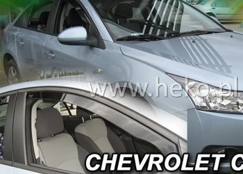 ΑΝΕΜΟΘΡΑΥΣΤΕΣ ΓΙΑ CHEVROLET CRUZE 4D SEDAN 2009-2016 / 5D HTB 2011-2016 / 5D WAGON 2012- ΖΕΥΓΑΡΙ ΑΠΟ ΕΥΚΑΜΠΤΟ ΦΙΜΕ ΠΛΑΣΤΙΚΟ HEKO - 2 ΤΕΜ.