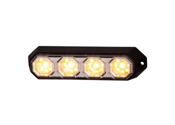 ΦΩΣ ΠΡΟΕΙΔΟΠΟΙΗΣΗΣ 12/24V HOR78 6W 4LED 143x35mm ΠΟΡΤΟΚΑΛΙ