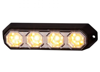 ΦΩΣ ΠΡΟΕΙΔΟΠΟΙΗΣΗΣ 12/24V HOR78 6W 4LED 143x35mm ΠΟΡΤΟΚΑΛΙ