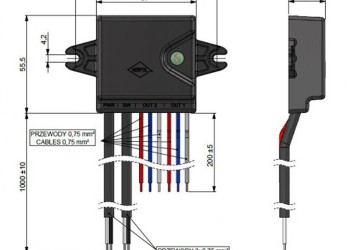 ΠΛΑΚΕΤΑ ΣΥΓΧΡΟΝΙΣΜΟΥ CONTROL UNIT ΜΕ ΤΗΛΕΧΕΙΡΙΣΜΟ ΓΙΑ ΦΩΤΑ ΠΡΟΕΙΔΟΠΟΙΗΣΗΣ HOR78