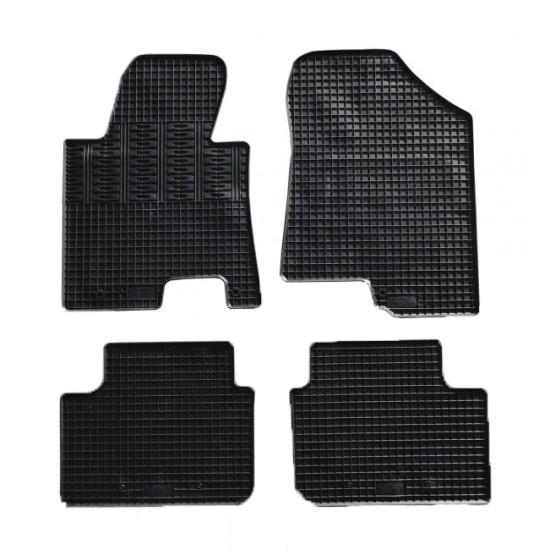 Cik - ΜΑΡΚΕ ΠΑΤΑΚΙΑ ΣΕ ΣΚΑΦΗ ΛΑΣΤΙΧΟ ΓΙΑ HYUNDAI i30 2012-2017 / KIA CEED 2012-2018 ΣΕ ΜΑΥΡΟ ΧΡΩΜΑ ΜΕ ΚΟΥΜΠΩΜΑΤΑ - 4 ΤΕΜ. (RM.HY.0003/CK)