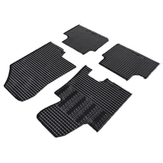 Cik - ΜΑΡΚΕ ΠΑΤΑΚΙΑ ΣΕ ΣΚΑΦΗ ΛΑΣΤΙΧΟ ΓΙΑ HYUNDAI i30 2012-2017 / KIA CEED 2012-2018 ΣΕ ΜΑΥΡΟ ΧΡΩΜΑ ΜΕ ΚΟΥΜΠΩΜΑΤΑ - 4 ΤΕΜ. (RM.HY.0003/CK)