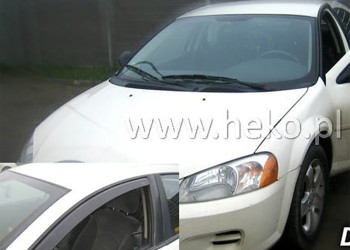 ΑΝΕΜΟΘΡΑΥΣΤΕΣ ΓΙΑ DODGE STRATUS 4D 2001-2005 ΖΕΥΓΑΡΙ ΑΠΟ ΕΥΚΑΜΠΤΟ ΦΙΜΕ ΠΛΑΣΤΙΚΟ HEKO - 2 ΤΕΜ.