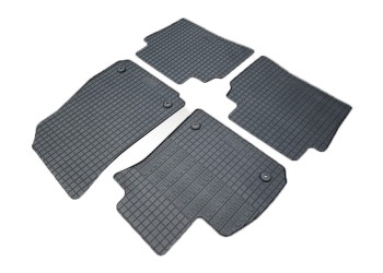 Cik - ΜΑΡΚΕ ΠΑΤΑΚΙΑ ΣΕ ΣΚΑΦΗ ΛΑΣΤΙΧΟ ΓΙΑ OPEL INSIGNIA B 2017+ ΣΕ ΜΑΥΡΟ ΧΡΩΜΑ ΜΕ ΚΟΥΜΠΩΜΑΤΑ - 4 ΤΕΜ. (RM.OP.0016/CK)