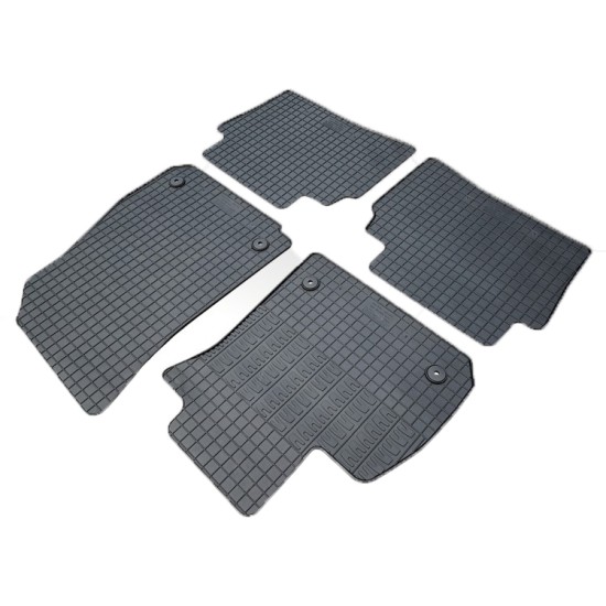 Cik - ΜΑΡΚΕ ΠΑΤΑΚΙΑ ΣΕ ΣΚΑΦΗ ΛΑΣΤΙΧΟ ΓΙΑ OPEL INSIGNIA B 2017+ ΣΕ ΜΑΥΡΟ ΧΡΩΜΑ ΜΕ ΚΟΥΜΠΩΜΑΤΑ - 4 ΤΕΜ. (RM.OP.0016/CK)