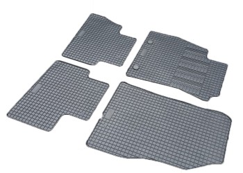 Cik - ΜΑΡΚΕ ΠΑΤΑΚΙΑ ΣΕ ΣΚΑΦΗ ΛΑΣΤΙΧΟ ΓΙΑ NISSAN JUKE 2010-2019 ΣΕ ΜΑΥΡΟ ΧΡΩΜΑ ΜΕ ΚΟΥΜΠΩΜΑΤΑ - 4 ΤΕΜ. (RM.NI.0004/CK)