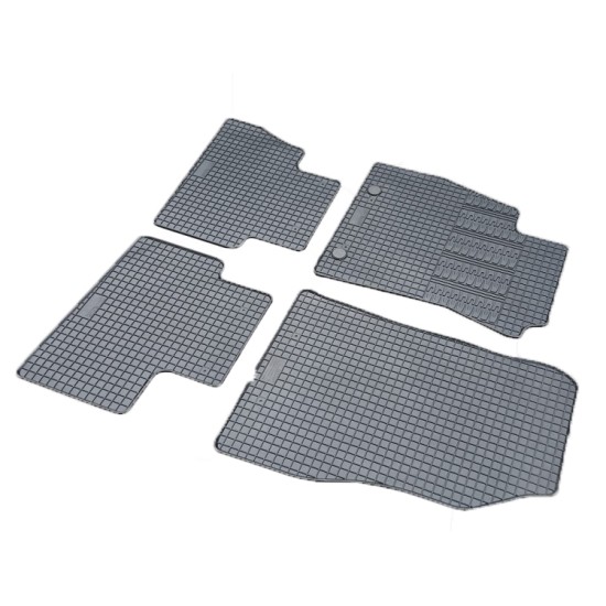 Cik - ΜΑΡΚΕ ΠΑΤΑΚΙΑ ΣΕ ΣΚΑΦΗ ΛΑΣΤΙΧΟ ΓΙΑ NISSAN JUKE 2010-2019 ΣΕ ΜΑΥΡΟ ΧΡΩΜΑ ΜΕ ΚΟΥΜΠΩΜΑΤΑ - 4 ΤΕΜ. (RM.NI.0004/CK)