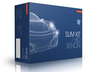 H4-3 HIGH-LOW 12V 6.000K BASIC SLIM BALLAST KIT XENON