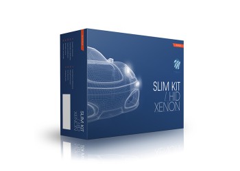 H4-3 HIGH-LOW 12V 8.000K BASIC SLIM BALLAST KIT ΛΑΜΠΑ XENON