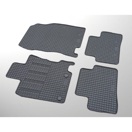 Cik - ΠΑΤΑΚΙΑ ΑΥΤΟΚΙΝΗΤΟΥ ΑΠΟ ΛΑΣΤΙΧΟ ΓΙΑ RENAULT KADJAR 2015+ ΣΕ ΜΑΥΡΟ ΧΡΩΜΑ ΜΕ ΚΟΥΜΠΩΜΑΤΑ - 4 ΤΕΜ. (RM.RE.0006/CK)