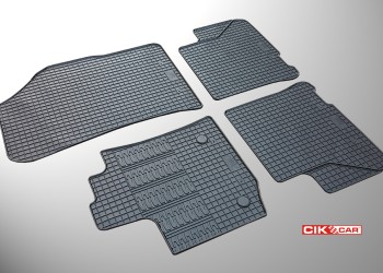 Cik - ΜΑΡΚΕ ΠΑΤΑΚΙΑ ΣΕ ΣΚΑΦΗ ΛΑΣΤΙΧΟ ΓΙΑ DACIA DOKKER 2012-2021 / DACIA LODGY 2012+ ΣΕ ΜΑΥΡΟ ΧΡΩΜΑ ΜΕ ΚΟΥΜΠΩΜΑΤΑ - 4 ΤΕΜ. (RM.DAC.0002/CK)