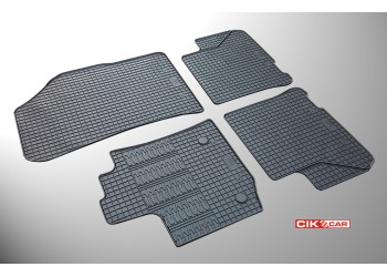 Cik - ΜΑΡΚΕ ΠΑΤΑΚΙΑ ΣΕ ΣΚΑΦΗ ΛΑΣΤΙΧΟ ΓΙΑ DACIA DOKKER 2012-2021 / DACIA LODGY 2012+ ΣΕ ΜΑΥΡΟ ΧΡΩΜΑ ΜΕ ΚΟΥΜΠΩΜΑΤΑ - 4 ΤΕΜ. (RM.DAC.0002/CK)