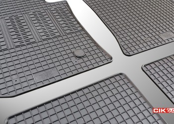 Cik - ΜΑΡΚΕ ΠΑΤΑΚΙΑ ΣΕ ΣΚΑΦΗ ΛΑΣΤΙΧΟ ΓΙΑ DACIA DOKKER 2012-2021 / DACIA LODGY 2012+ ΣΕ ΜΑΥΡΟ ΧΡΩΜΑ ΜΕ ΚΟΥΜΠΩΜΑΤΑ - 4 ΤΕΜ. (RM.DAC.0002/CK)