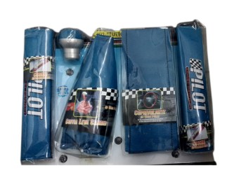 ΚΙΤ ΜΑΞΙΛΑΡΙΚΑ ΖΩΝΗΣ & ΠΟΜΟΛΟ ΤΑΧΥΤΗΩΝ & ΦΟΥΣΚΑ ΤΑΧΥΤΗΤΩΝ & ΚΑΛΥΜΜΑ ΤΙΜΟΝΙΟΥ ΜΠΛΕ LAMPA