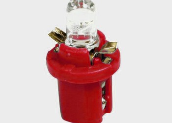 ΛΑΜΠΑΚΙΑ ΜΕ LED B8.5d ΚΟΚΚΙΝΟ ΦΩΣ ΚΑΡΦΙ