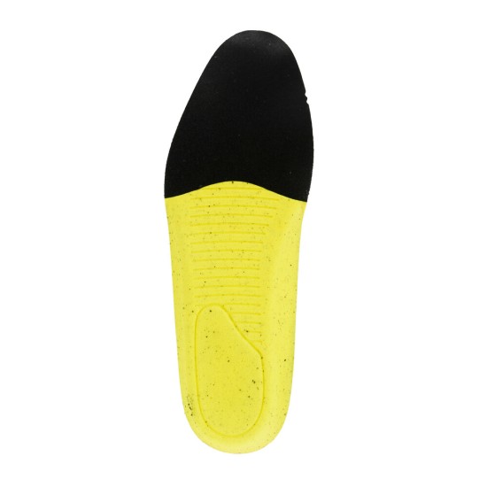 Πιστοποιημένα Παπούτσια Ασφαλείας Εργασίας Hybrid από την Euroroutier σε μέγεθος EU45/UK10.5 σε Μαύρο με Πράσινο Lime Χρώμα με Αναδιπλούμενη Φτέρνα για να Φοριούνται ως Παπούτσια ή ως Σαμπό