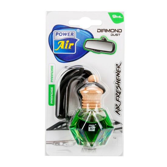 ΑΡΩΜΑΤΙΚΟ ΑΥΤΟΚΙΝΗΤΟΥ DIAMOND DUST ΚΡΕΜΑΣΤΟ ΜΕ ΑΡΩΜΑ PARADISE  ΣΕ ΣΧΗΜΑ ΔΙΑΜΑΝΤΙΟΥ LAMPA - 1 ΤΕΜ.