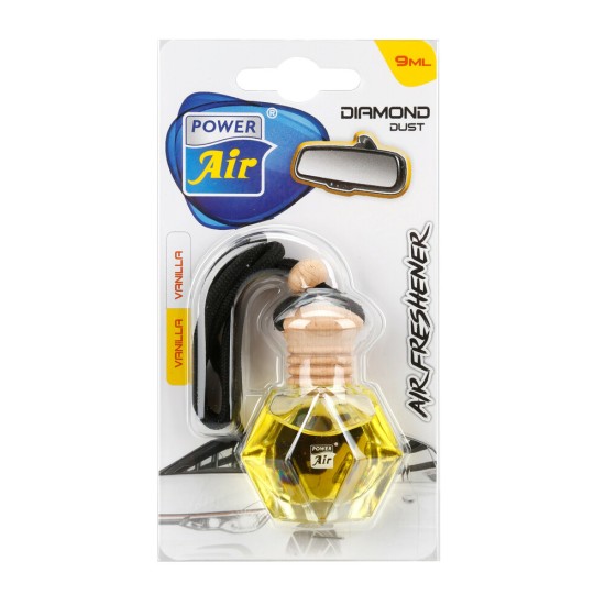 ΑΡΩΜΑΤΙΚΟ ΑΥΤΟΚΙΝΗΤΟΥ DIAMOND DUST ΚΡΕΜΑΣΤΟ ΜΕ ΑΡΩΜΑ VANILLA  ΣΕ ΣΧΗΜΑ ΔΙΑΜΑΝΤΙΟΥ LAMPA - 1 ΤΕΜ.