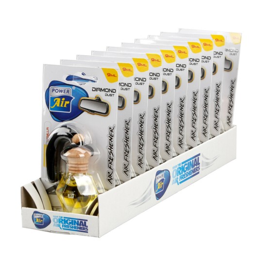 ΑΡΩΜΑΤΙΚΟ ΑΥΤΟΚΙΝΗΤΟΥ DIAMOND DUST ΚΡΕΜΑΣΤΟ ΜΕ ΑΡΩΜΑ VANILLA  ΣΕ ΣΧΗΜΑ ΔΙΑΜΑΝΤΙΟΥ LAMPA - 1 ΤΕΜ.