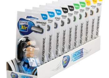 ΑΡΩΜΑΤΙΚΟ ΑΥΤΟΚΙΝΗΤΟΥ DIAMOND DUST ΚΡΕΜΑΣΤΟ ΣΕ ΔΙΑΦΟΡΑ ΑΡΩΜΑΤΑ  ΣΕ ΣΧΗΜΑ ΔΙΑΜΑΝΤΙΟΥ LAMPA - 10 ΤΕΜ.