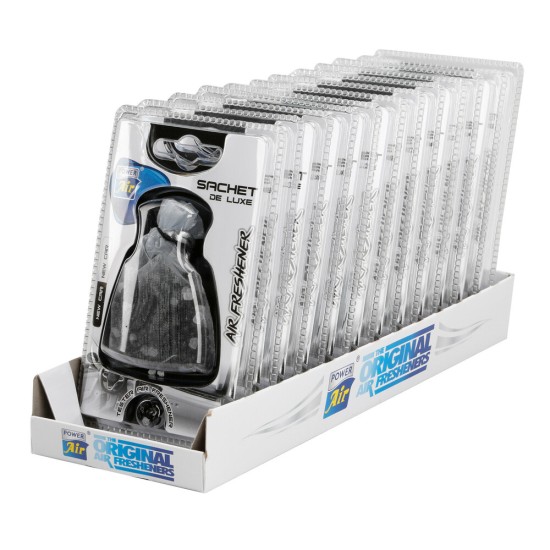 ΑΡΩΜΑΤΙΚΟ ΑΥΤΟΚΙΝΗΤΟΥ SACHET DE LUXE ΣΕ ΠΟΥΓΚΙ ΚΡΕΜΑΣΤΟ ΜΕ NEW CAR FRESH  LAMPA - 1 ΤΕΜ.