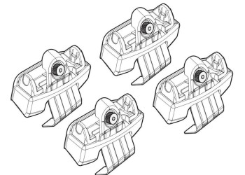 ΑΚΡΑ ΓΙΑ ΜΠΑΡΕΣ NORDRIVE ΓΙΑ SKODA FABIA 5D 09/2021+  - 4 ΤΕΜ