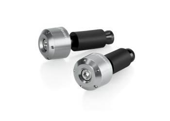 ΑΝΤΙΒΑΡΑ ΤΙΜΟΝΙΟΥ MOTO ΣΕ ΑΣΗΜΙ ΧΡΩΜΑ ΜΕ 3 ΑΝΤΑΠΤΟΡΕΣ ΔΙΑΜΕΤΡΟΥ 14>19,5mm PARAXITE - 2 ΤΕΜ.