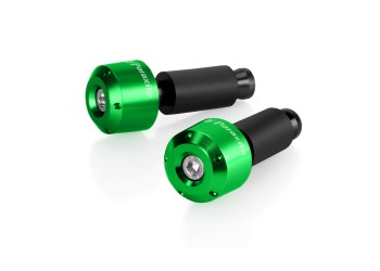 ΑΝΤΙΒΑΡΑ ΤΙΜΟΝΙΟΥ MOTO ΣΕ ΠΡΑΣΙΝΟ ΧΡΩΜΑ ΜΕ 3 ΑΝΤΑΠΤΟΡΕΣ ΔΙΑΜΕΤΡΟΥ 14>19,5mm PARAXITE - 2 ΤΕΜ.