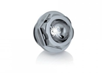 ΤΑΠΑ ΠΛΗΡΩΣΗΣ ΛΑΔΙΟΥ MOTO ΑΛΟΥΜΙΝΙΟΥ M25x1,5 ΣΕ ΑΣΗΜΙ ΧΡΩΜΑ PARAXITE - 1 ΤΕΜ.