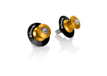 ΜΠΟΜΠΙΝΕΣ ΣΤΗΡΙΞΗΣ ΓΙΑ ΣΤΑΝΤ/ΚΑΒΑΛΕΤΑ MOTO M8x1,25 ΣΕ ΧΡΥΣΟ ΧΡΩΜΑ PARAXITE - 2 ΤΕΜ.