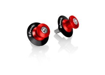 ΜΠΟΜΠΙΝΕΣ ΣΤΗΡΙΞΗΣ ΓΙΑ ΣΤΑΝΤ/ΚΑΒΑΛΕΤΑ MOTO M8x1,25 ΣΕ ΚΟΚΚΙΝΟ ΧΡΩΜΑ PARAXITE - 2 ΤΕΜ.