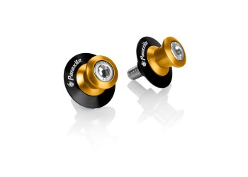 ΜΠΟΜΠΙΝΕΣ ΣΤΗΡΙΞΗΣ ΓΙΑ ΣΤΑΝΤ/ΚΑΒΑΛΕΤΑ MOTO M10x1,25 ΣΕ ΧΡΥΣΟ ΧΡΩΜΑ PARAXITE - 2 ΤΕΜ.