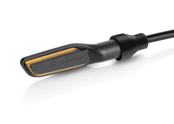 ΦΛΑΣ MOTO PROJECT 002 ΜΑΥΡΑ 12V COB LED TECHNOLOGY PARAXITE - 2 ΤΕΜ.