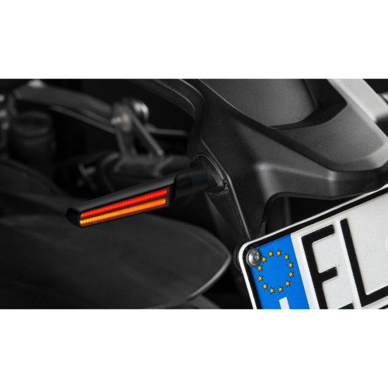 ΦΛΑΣ MOTO PROJECT 003 ΜΑΥΡΑ 12V COB LED TECHNOLOGY PARAXITE (3 ΧΡΗΣΕΩΝ ΦΛΑΣ/ΘΕΣΕΩΣ/STOP) PARAXITE - 2 ΤΕΜ.