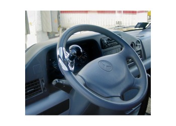 ΤΕΜΠΕΛΗΣ ΤΙΜΟΝΙΟΥ ΜΑΥΡΟ ΧΡΩΜΑ STEERING WHEEL KNOB