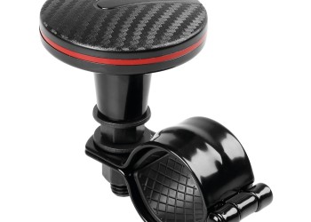 ΤΕΜΠΕΛΗΣ ΤΙΜΟΝΙΟΥ SPINNY LINE 60mm ΓΙΑ ΤΙΜΟΝΙΑ 30-37mm (ΜΑΥΡΟ CARBON ΜΕ ΚΟΚΚΙΝΗ ΡΙΓΑ)