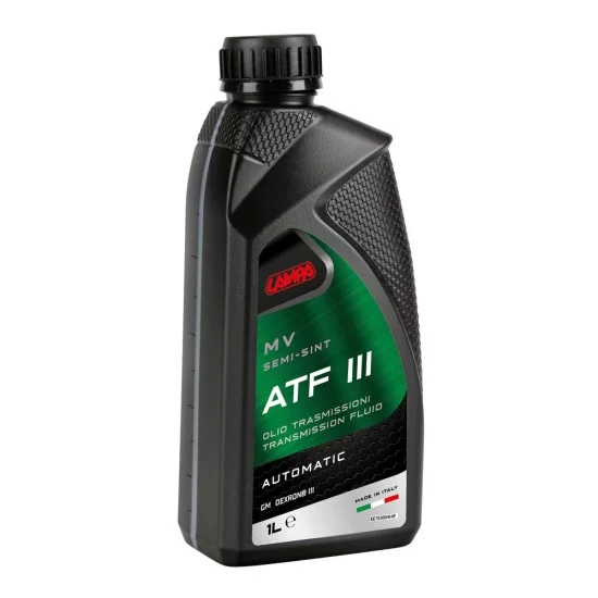 ΛΑΔΙ (ΛΙΠΑΝΤΙΚΟ ΥΓΡΟ) ΑΥΤΟΜΑΤΟΥ ΚΙΒΩΤΙΟΥ ΤΑΧΥΤΗΤΩΝ ΗΜΙΣΥΝΘΕΤΙΚΗ MV SEMI-SINT ATF III 1LT LAMPA - 1 ΤΕΜ.