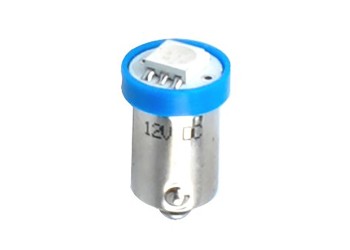 T4W 12V 0,24W BA9s (ΜΙΝΙΟΝ) LED 1xSMD5050 ΜΠΛΕ 1ΤΕΜ.