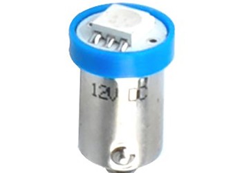T4W 12V 0,24W BA9s (ΜΙΝΙΟΝ) LED 1xSMD5050 ΜΠΛΕ 1ΤΕΜ.