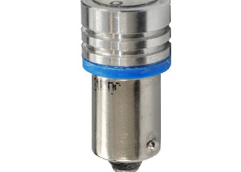 T4W 12V 1W BA9s (ΜΙΝΙΟΝ) LED 1xHP ΜΠΛΕ 1ΤΕΜ.